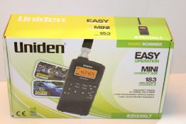 Uniden EZI-33 XLT Air band Radio Radio Scanner, Black Â£129.84Condition ReportAppraisal Available on