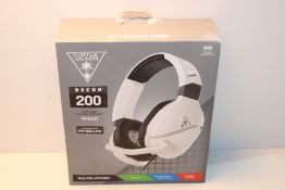 Turtle Beach Recon 200 White Amplified Gaming Headset - Xbox One, PS4, PS5, Nintendo Switch & PC Â£