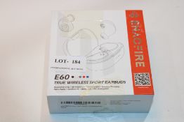 ENACFIRE Wireless Headphones, E60 Wireless Earphones with Wireless Charging Case, 8H Non-Stop