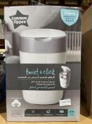 BOXED TOMMEE TIPPEE TWIST & CLICK NAPPY DISPOSAL SYSTEM RRP £49.99Condition ReportAppraisal