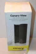 Canary View Indoor Home Security Camera with Premium Service (1 YR FREE Incl.) 1080p HD, 2-Way Talk,