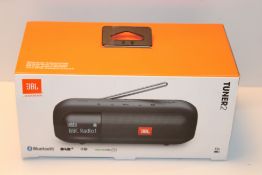 JBL Tuner 2 Portable Radio - Bluetooth speaker with DAB and FM radio, 12 hours of wireless music, in