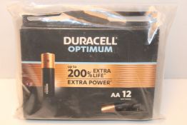 Duracell NEW Optimum AA Alkaline Batteries [Pack of 12] 1.5 V LR6 MX1500 Â£13.00Condition