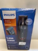 BOXED PHILIPS BEARD TRIMMER VACUUM MODEL: BT7500 RRP £41.79Condition ReportAppraisal Available on