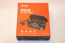 Mpow M9 Wireless Earbuds Headphones w/cVc 8.0, Bass+ Bluetooth Headphones In Ear Touch Control/40H