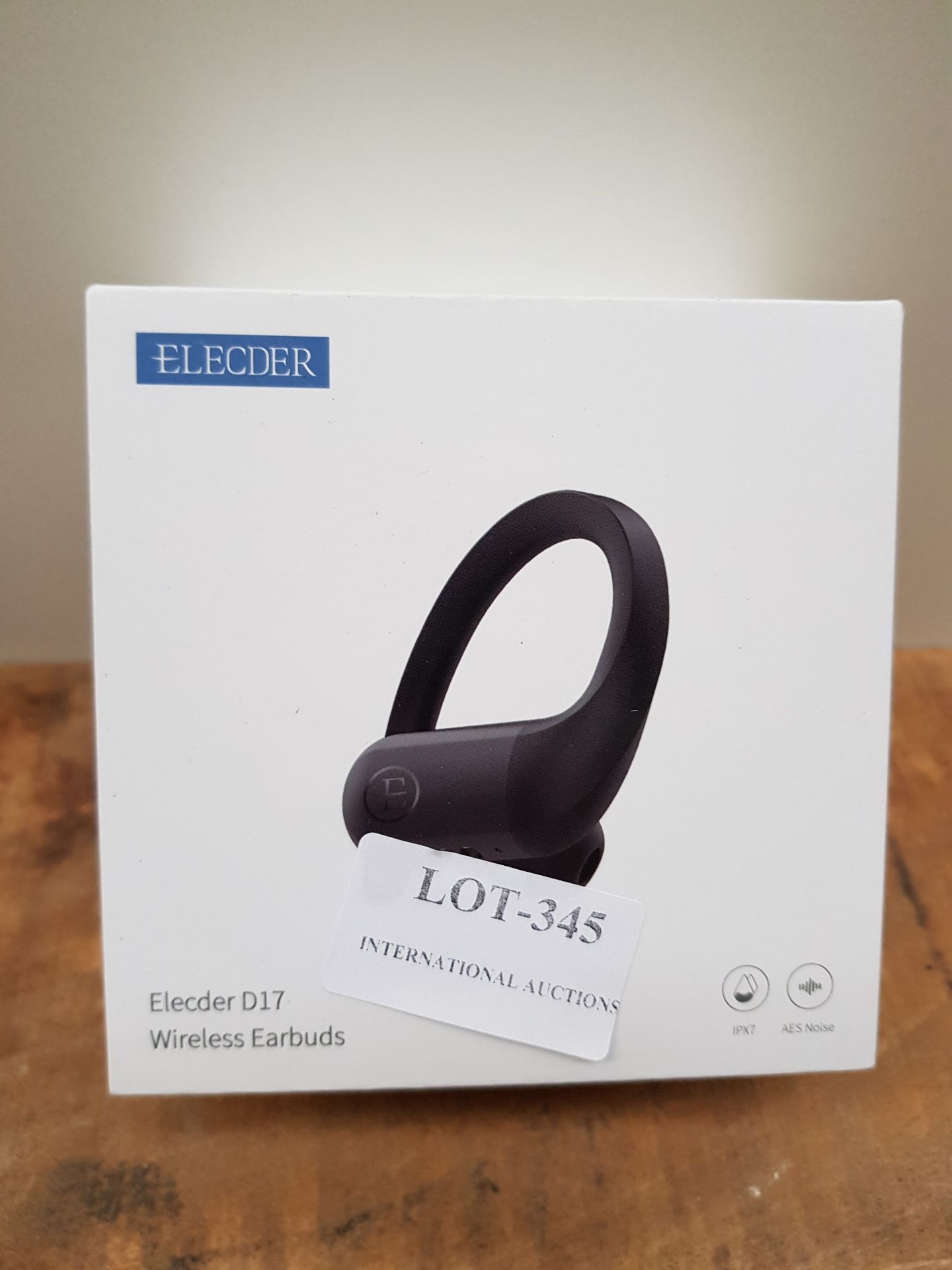 ELECDER D17 WIRELESS EARBUDS Condition ReportAppraisal Available on Request- All Items are