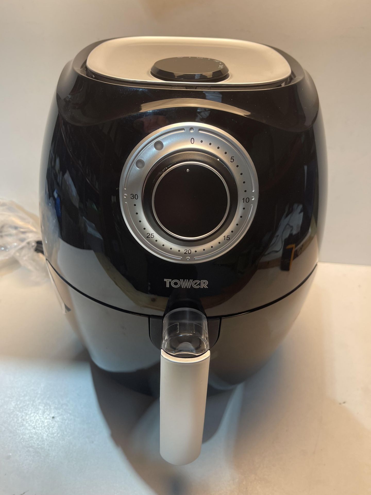 Tower T17005 Health Manual Air Fryer Oven with Rapid Air Circulation and 30 Min Timer, 3.2 Litre,