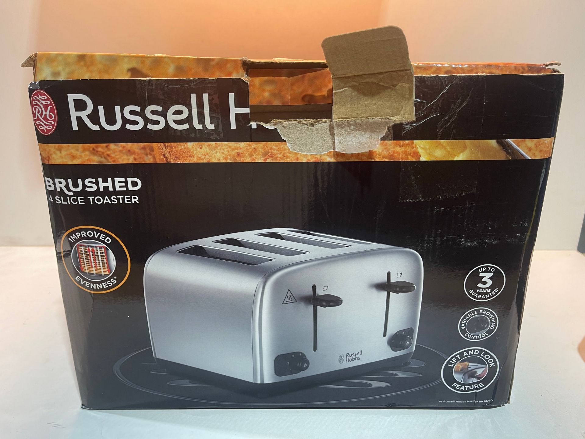 Breville VTT476 Impressions 4-Slice Toaster with High-Lift and Wide Slots, Black Â£34.99Condition - Image 2 of 2