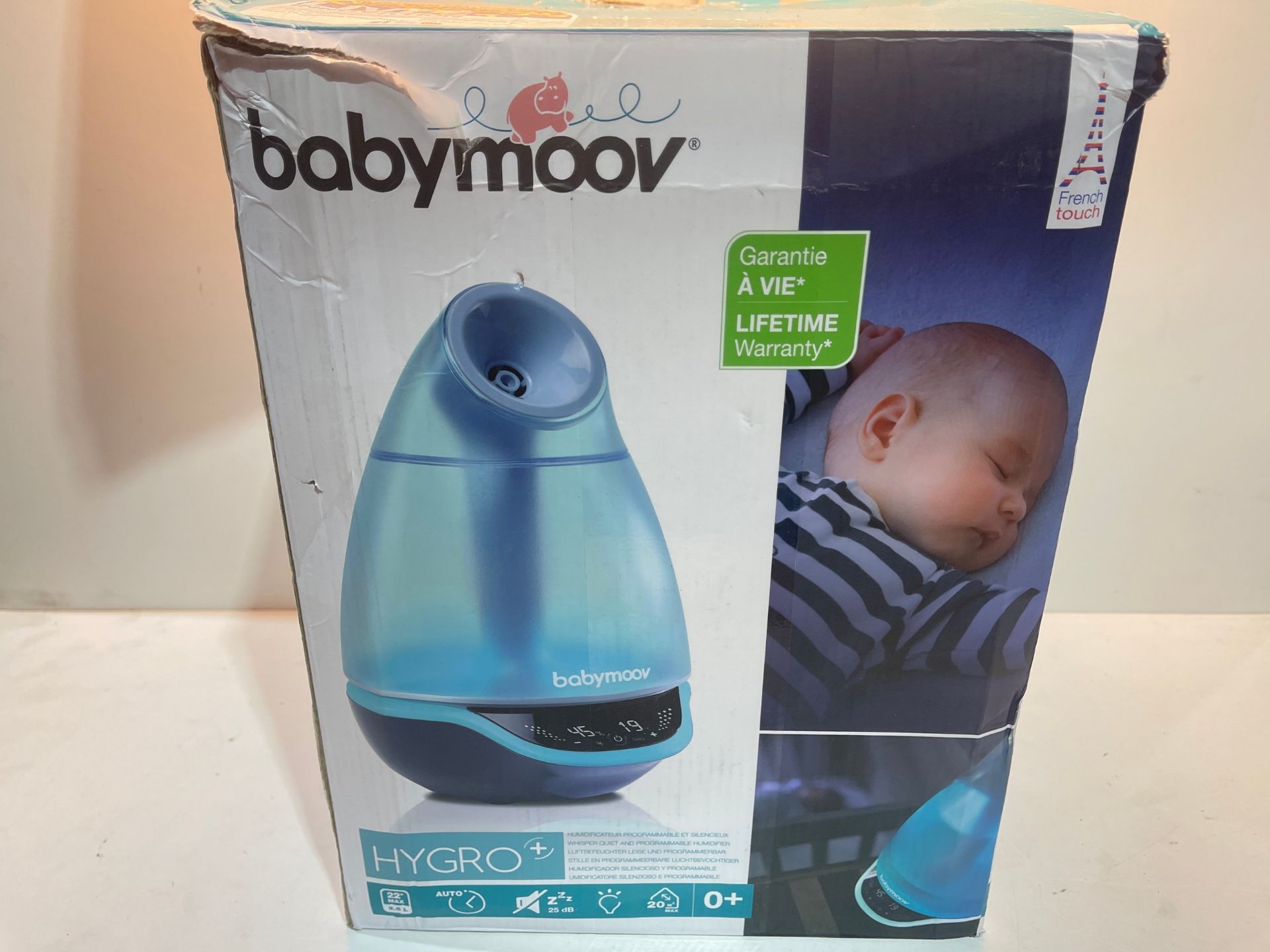 Babymoov Hygro Plus, digital humidifier with night light (7 colors), automatic humidity control, - Image 2 of 2