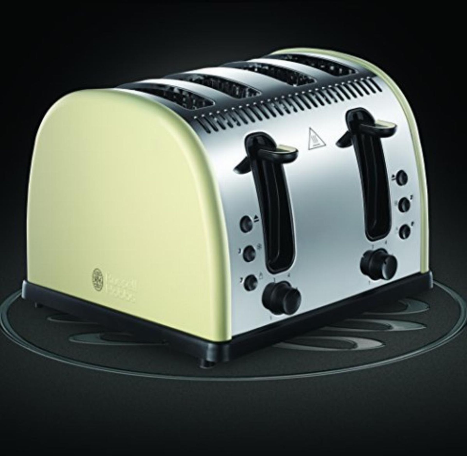 Russell Hobbs 21302 Legacy 4-Slice Toaster, Stainless Steel, 2400 W, Cream Â£33.95Condition