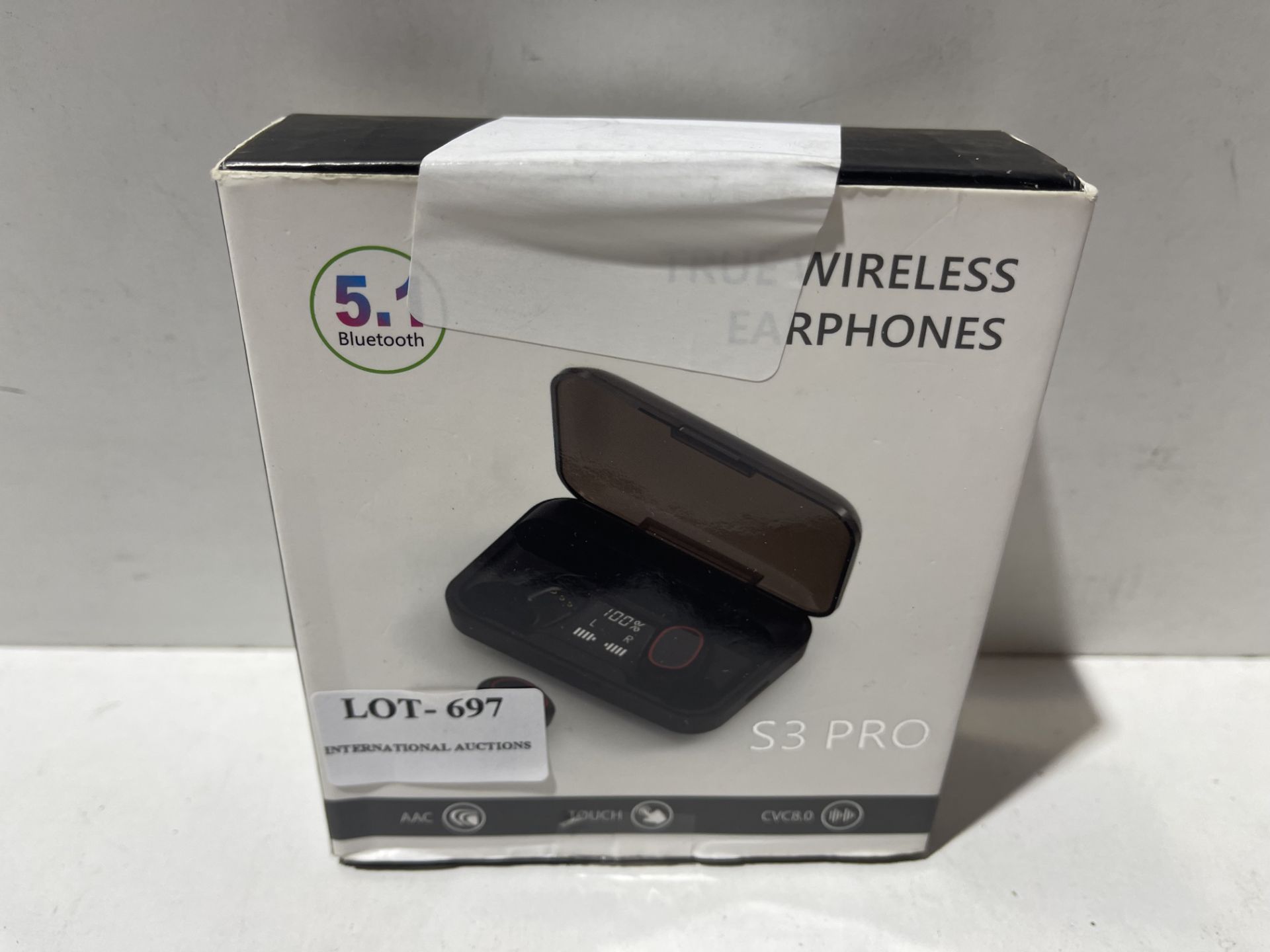 bakibo Wireless Earphones Bluetooth 5.1, Auto Pairing Headphone Ear-In Headset with Mic Sport