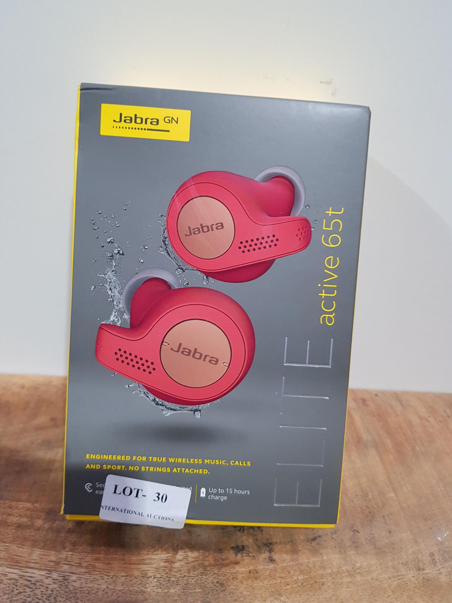 Jabra Elite Active 65t Earbuds - Passive Noise Cancelling Bluetooth Sports Earphones with Motion