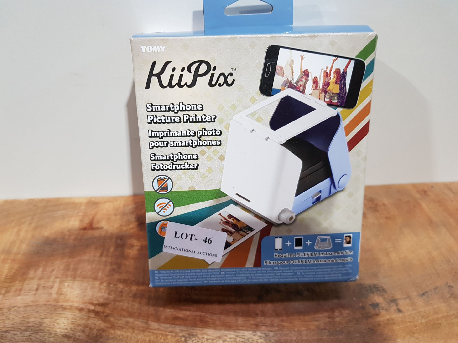 Kiipix Portable Photo Printer | Instant Compact Printer For iPhone & Android | Print Instax Photos