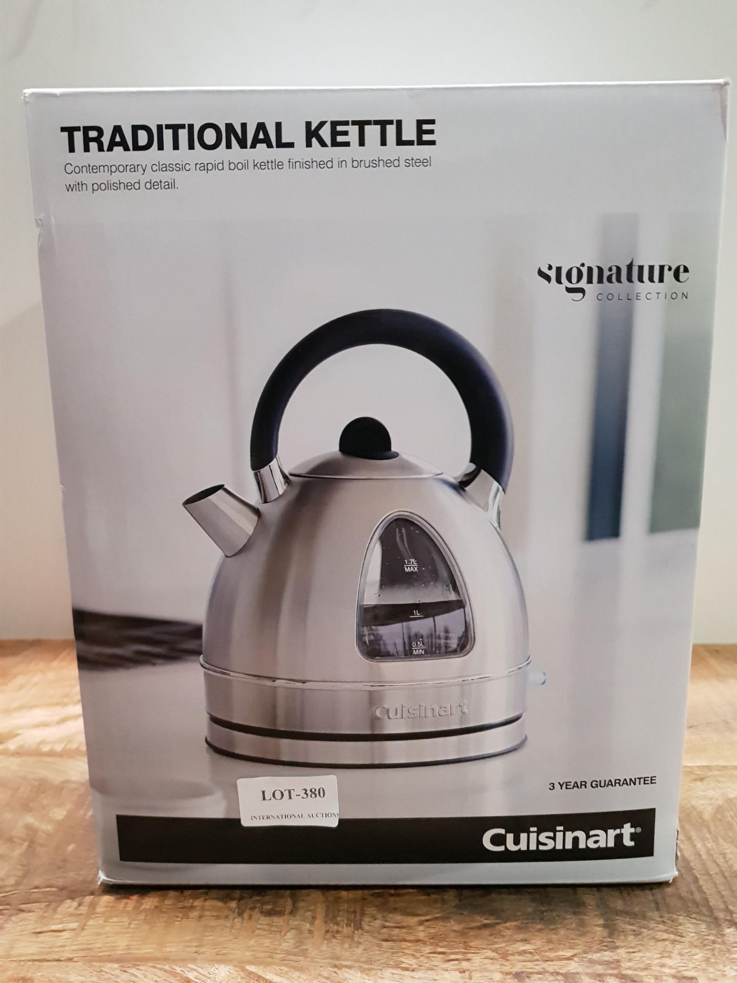 Cuisinart Traditional Kettle | 1.7L Capacity | Stainless Steel | CTK17U Â£58.50Condition