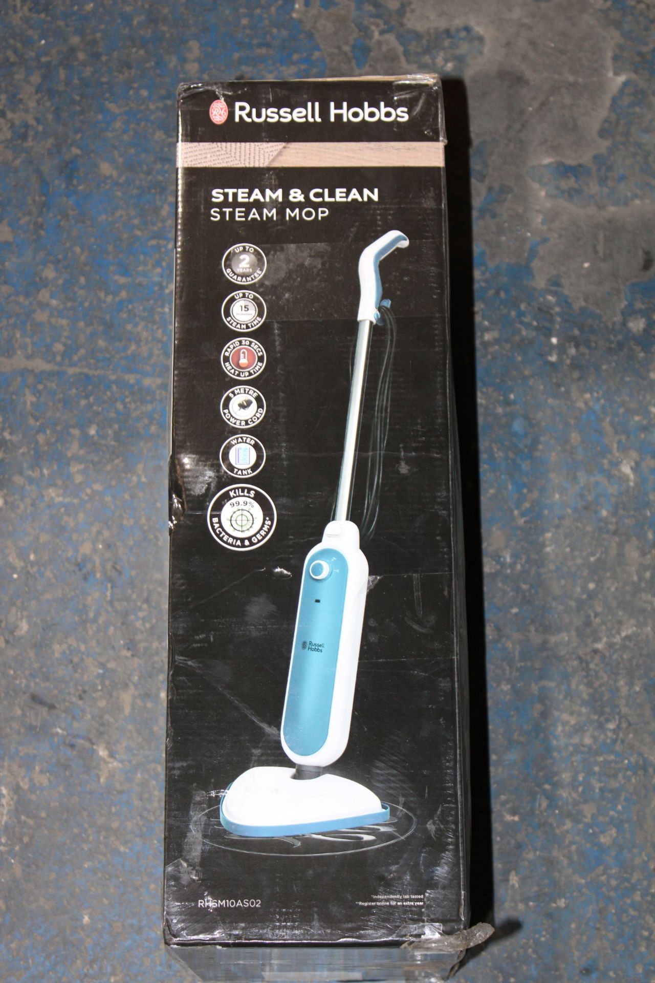 BOXED RUSSELL HOBBS STEAM & CLEAN STEAM MOP RRP £49.99Condition ReportAppraisal Available on
