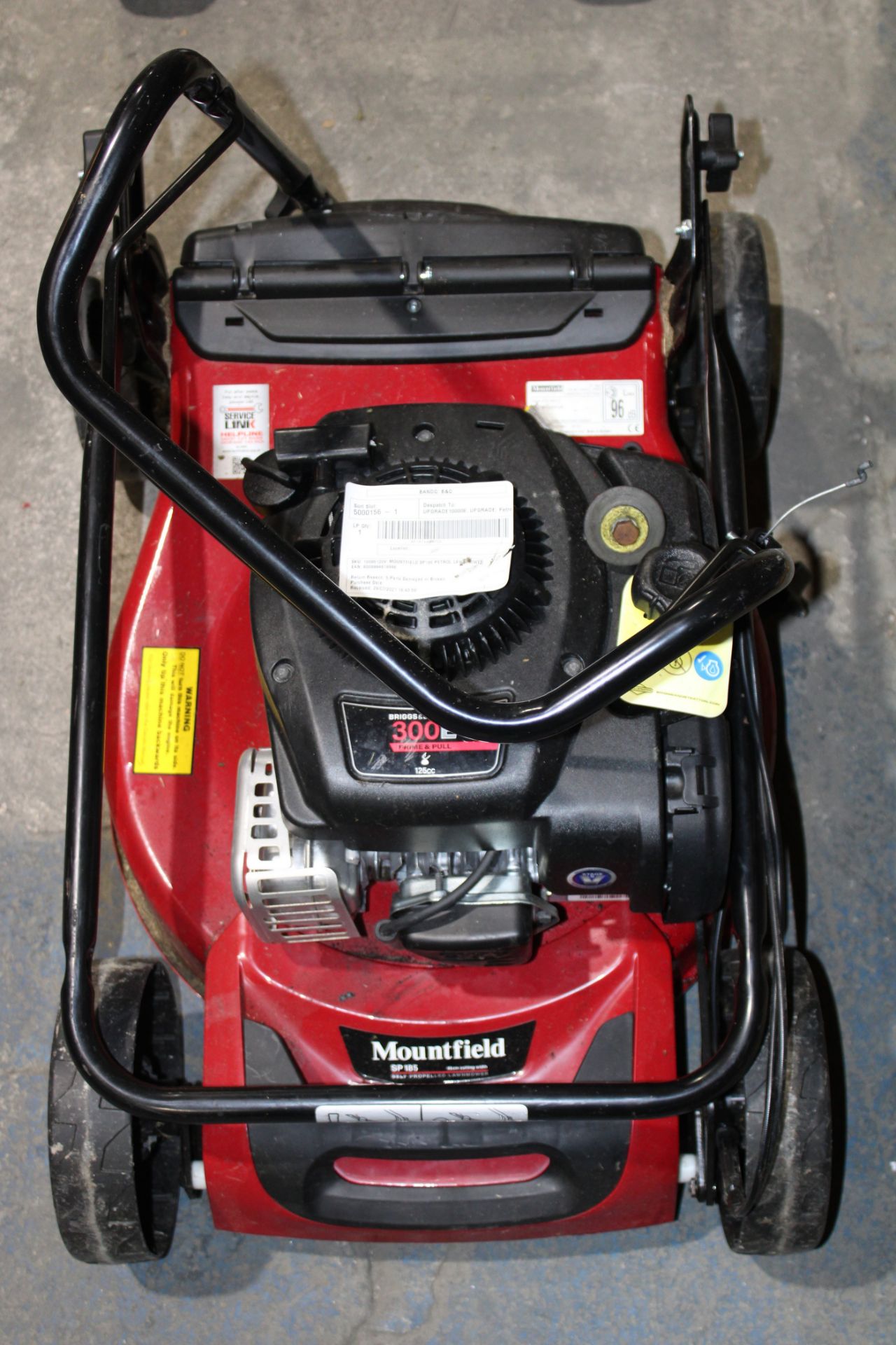 MOUNTFIELD SP185 PETROL LAWNMOWER £322.84Condition ReportAppraisal Available on Request- All Items