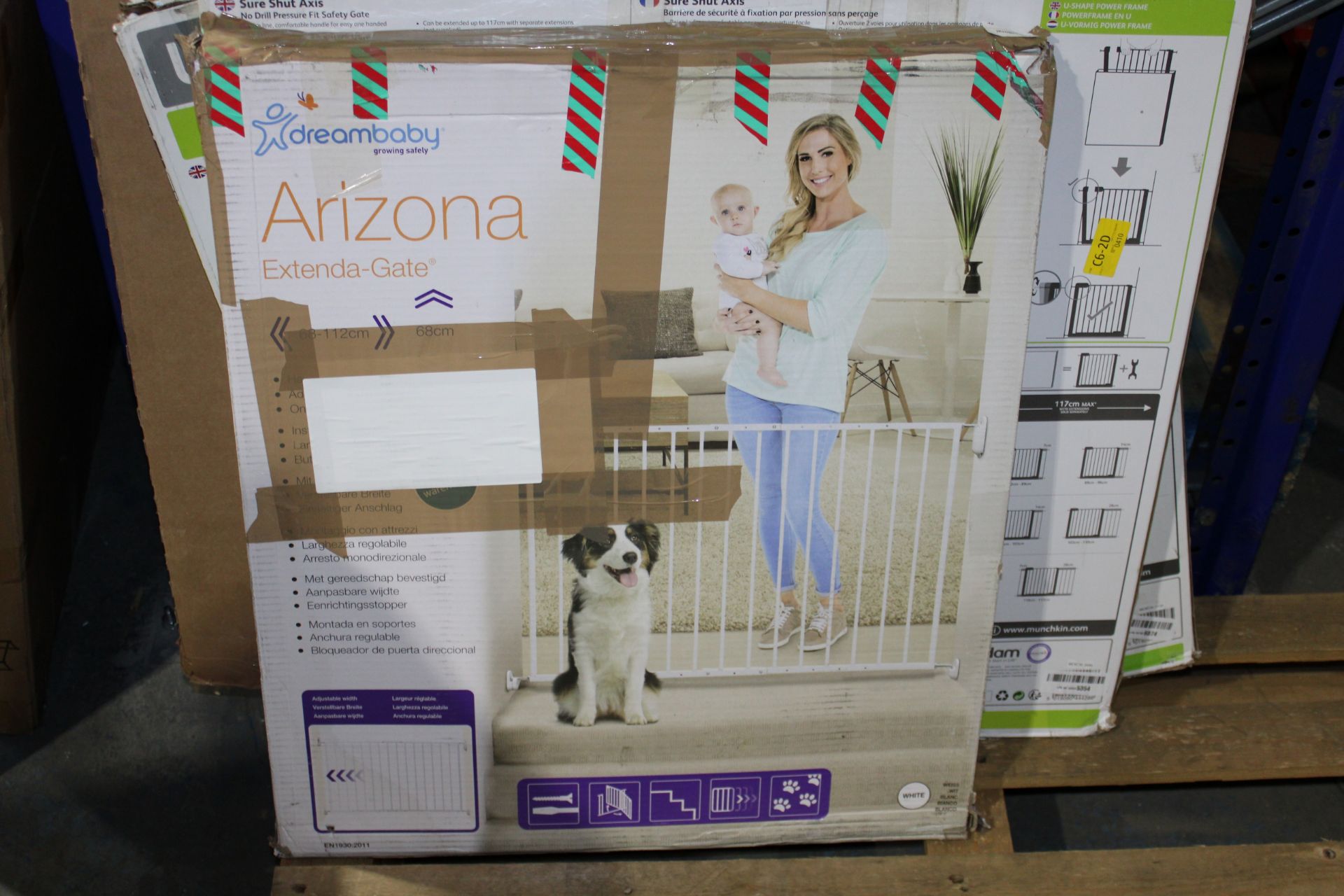 BOXED DREAMBABY ARIZONA EXTENDA-GATE CHILD SAFETY GATE Condition ReportAppraisal Available on