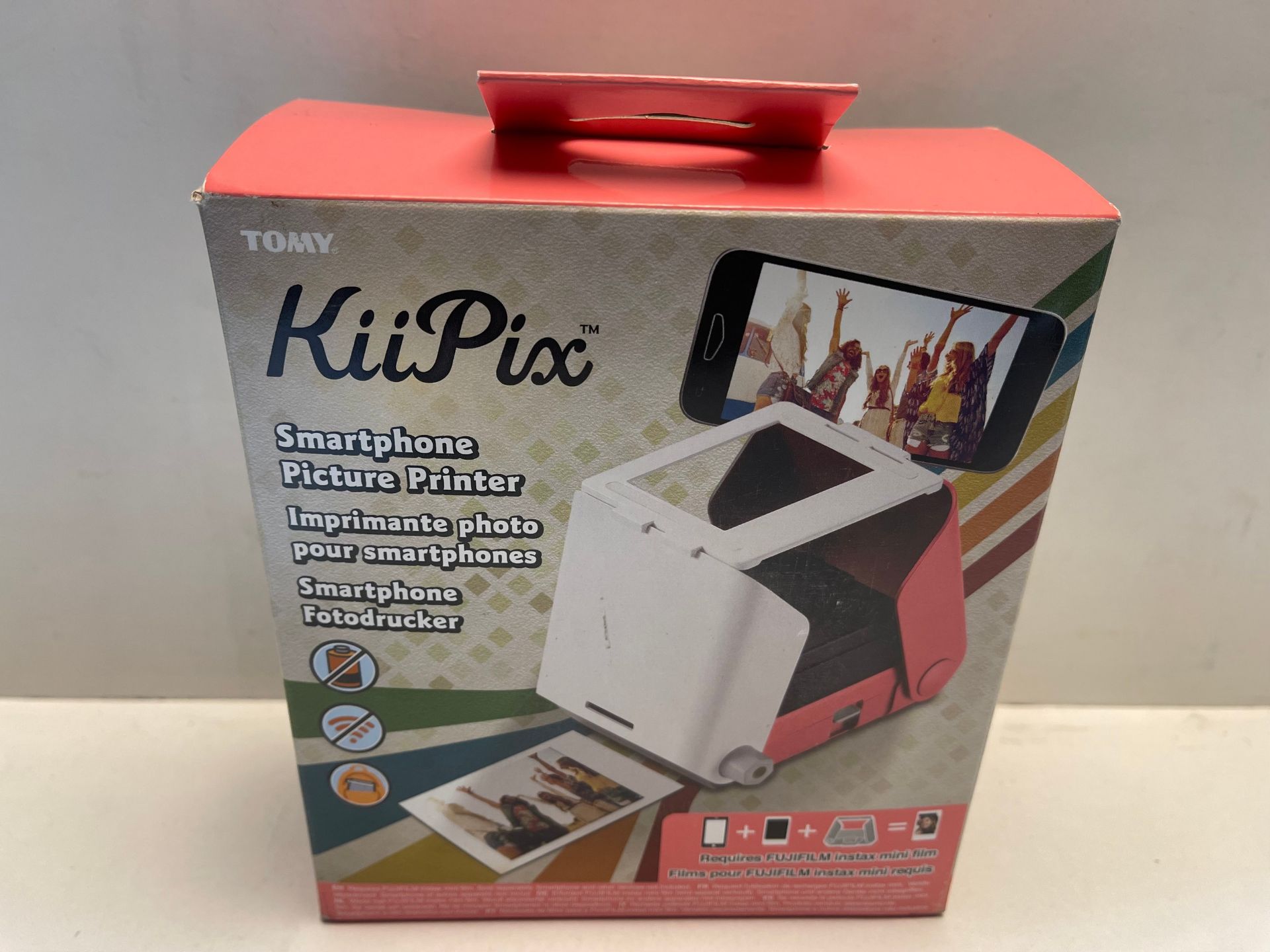 KiiPix Portable Photo Printer | Instant Compact Printer For iPhone & Android | Print Instax Photos