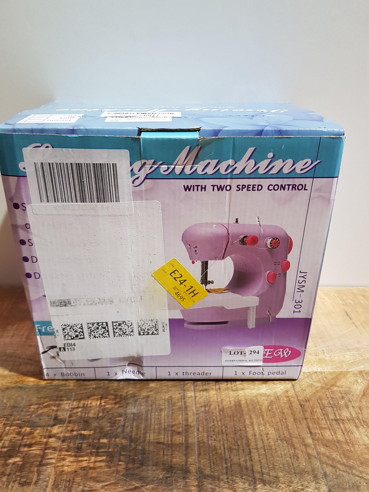 SEWING MACHINE JYSM-301 RRP £34.99Condition ReportAppraisal Available on Request- All Items are