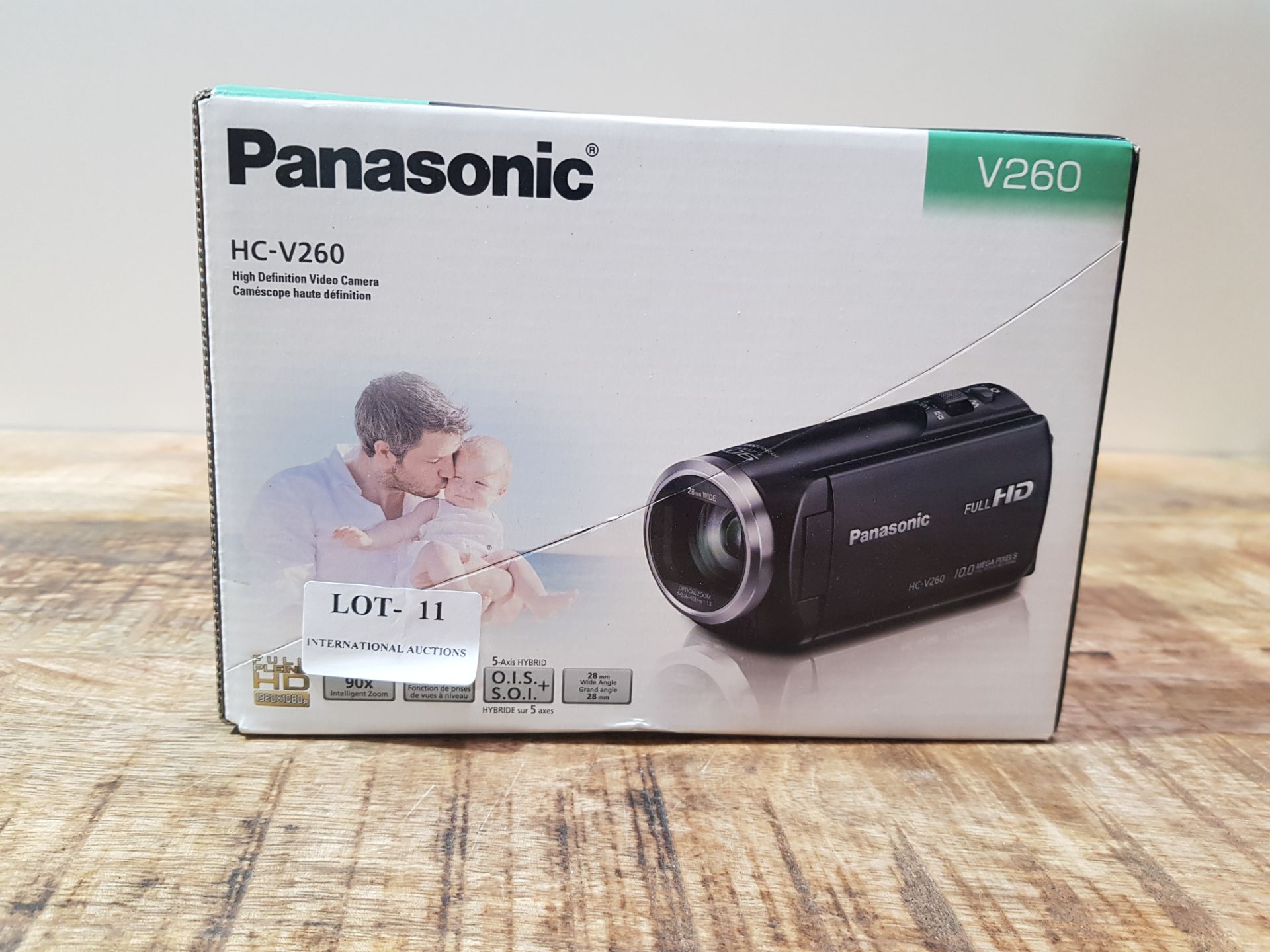 PANASONIC HC-V260 HD VIDEO CAMERA RRP £219.99Condition ReportAppraisal Available on Request- All