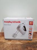 MORPHY RICHARDS HAND MIXER RRP £17.99Condition ReportAppraisal Available on Request- All Items are