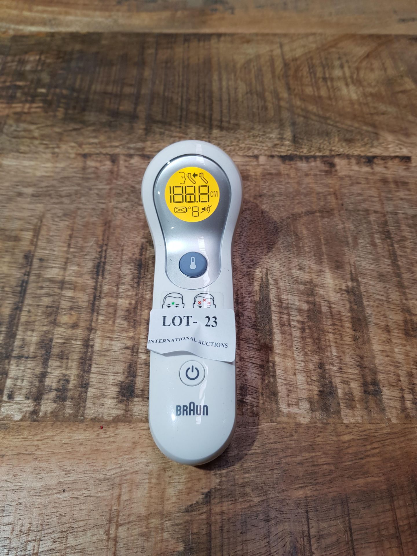 UNBOXED BRAUN THERMOMETER RRP £45 Condition ReportAppraisal Available on Request- All Items are
