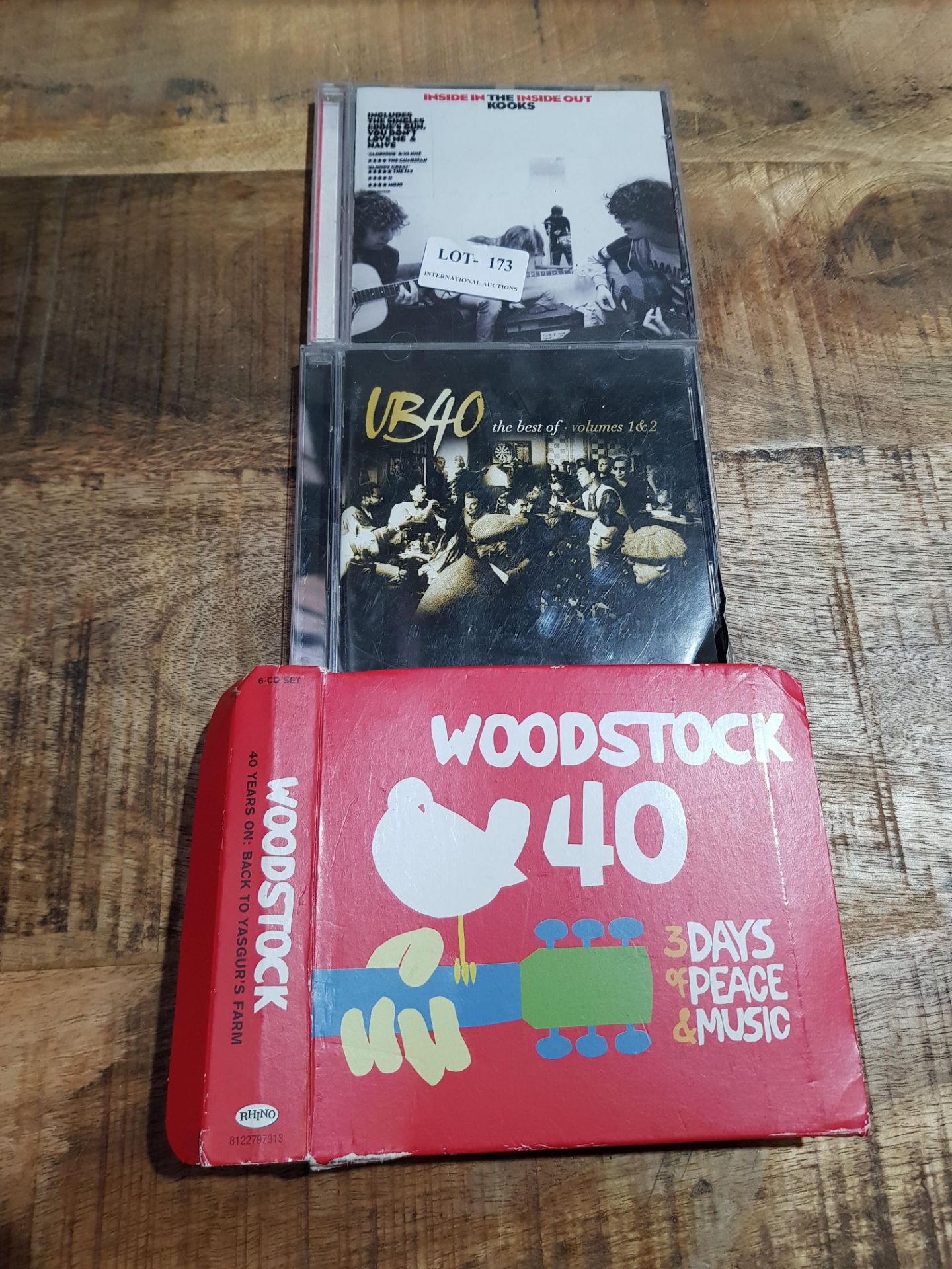 X 3 CD'S TO INCLUDE WOODSTOCK AND OTHERSCondition ReportAppraisal Available on Request- All Items