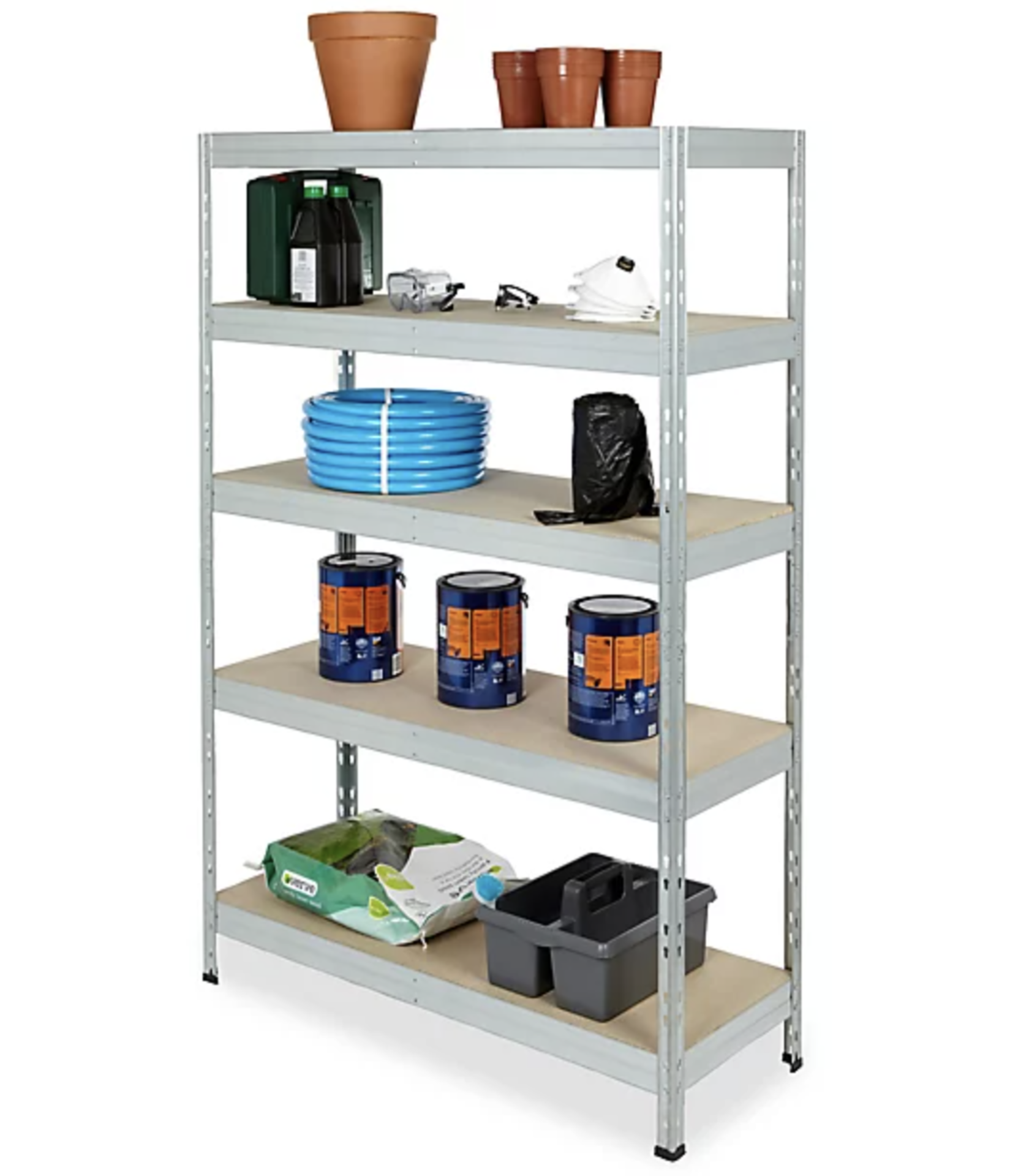 RRP-£331.70 One Pallet To Contain x10 Items to include Shelfs, Cabinets and More