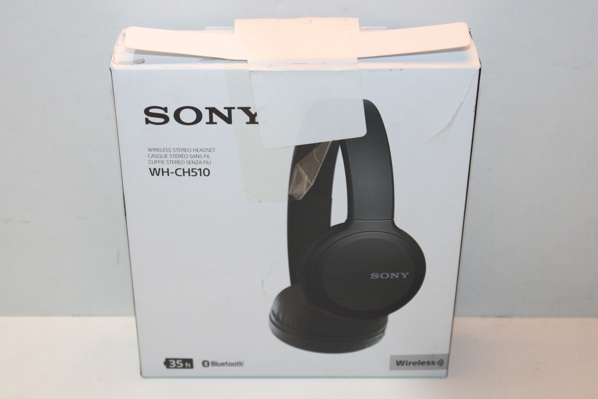 Sony Wh-CH510 Wireless Headphones, 35 Hours Battery Life with Quick Charge, On-ear Style, Hands-Free