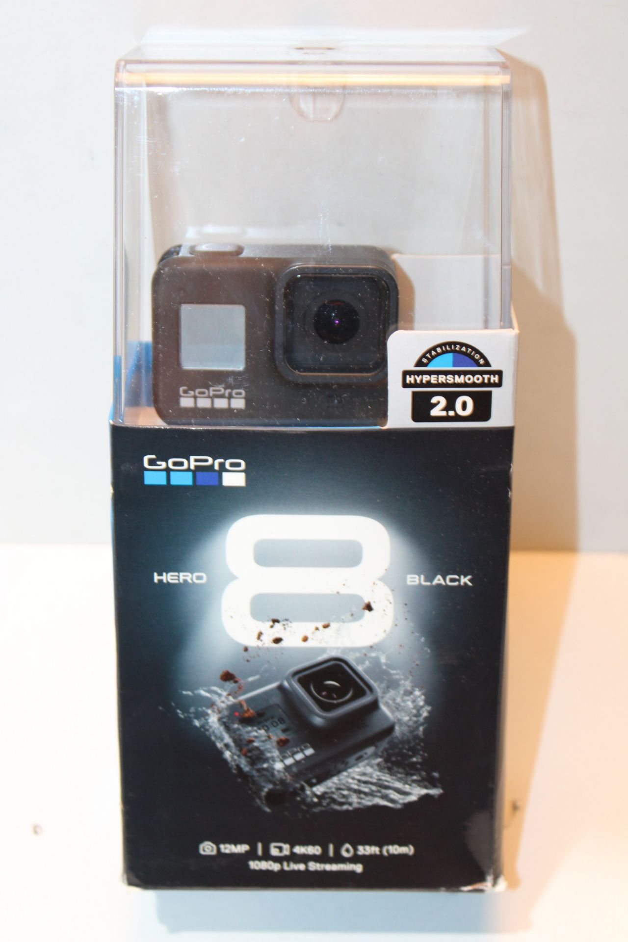 GoPro HERO8 Black - Waterproof 4K Digital Action Camera with Hypersmooth Stabilisation, Touch Screen