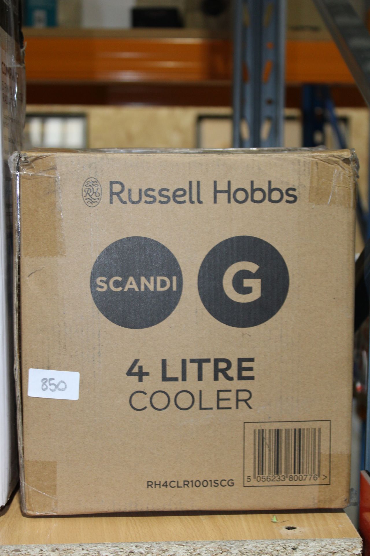 BOXED RUSSELL HOBBS SCANDI G 4 LITRE COOLER MODEL: RH4CLR1001SCG RRP £29.99