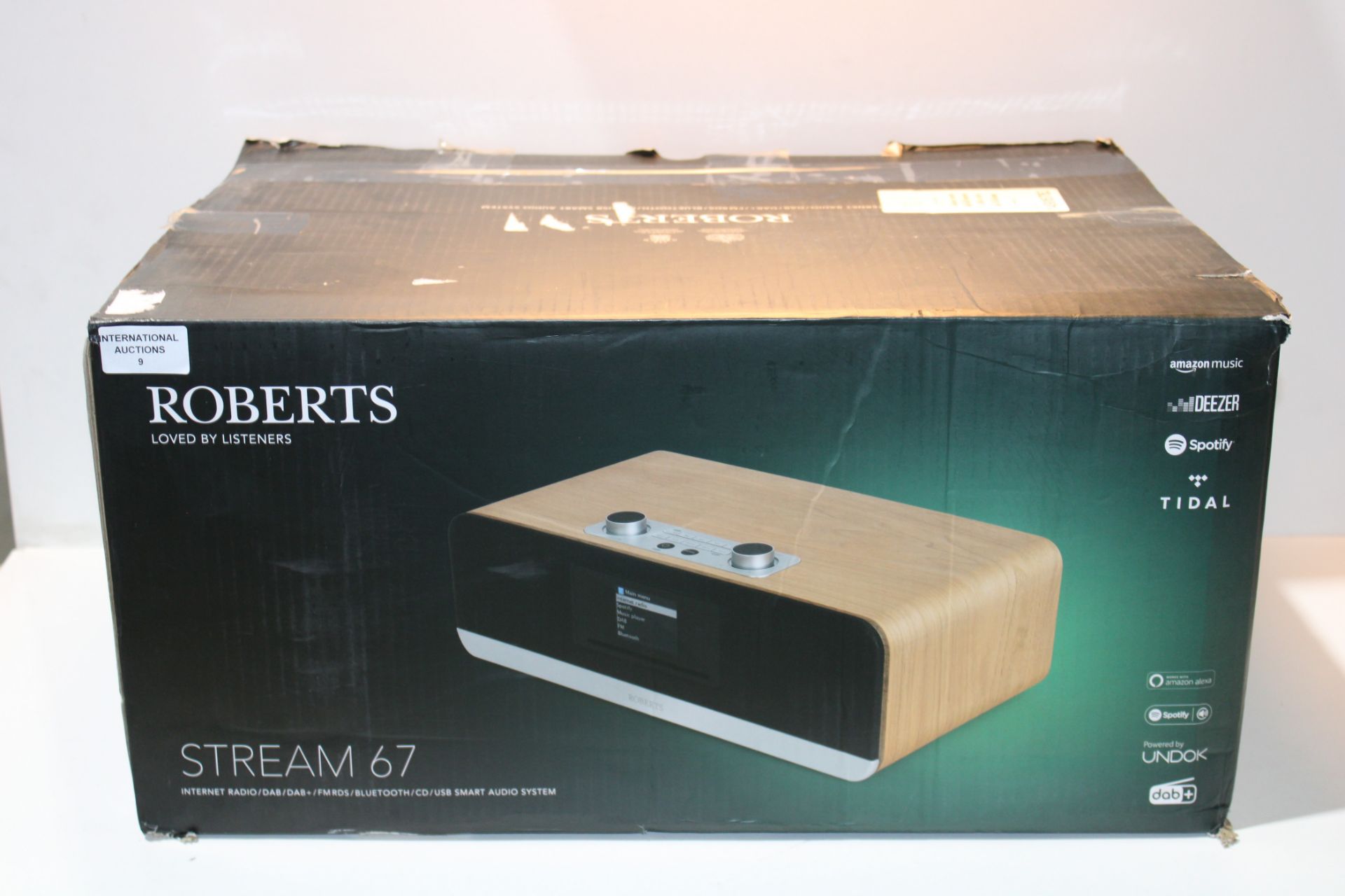 Roberts Radio Stream 67 Alexa Voice Controlled Smart Audio Speaker- DAB+/DAB/FM, Bluetooth and CD