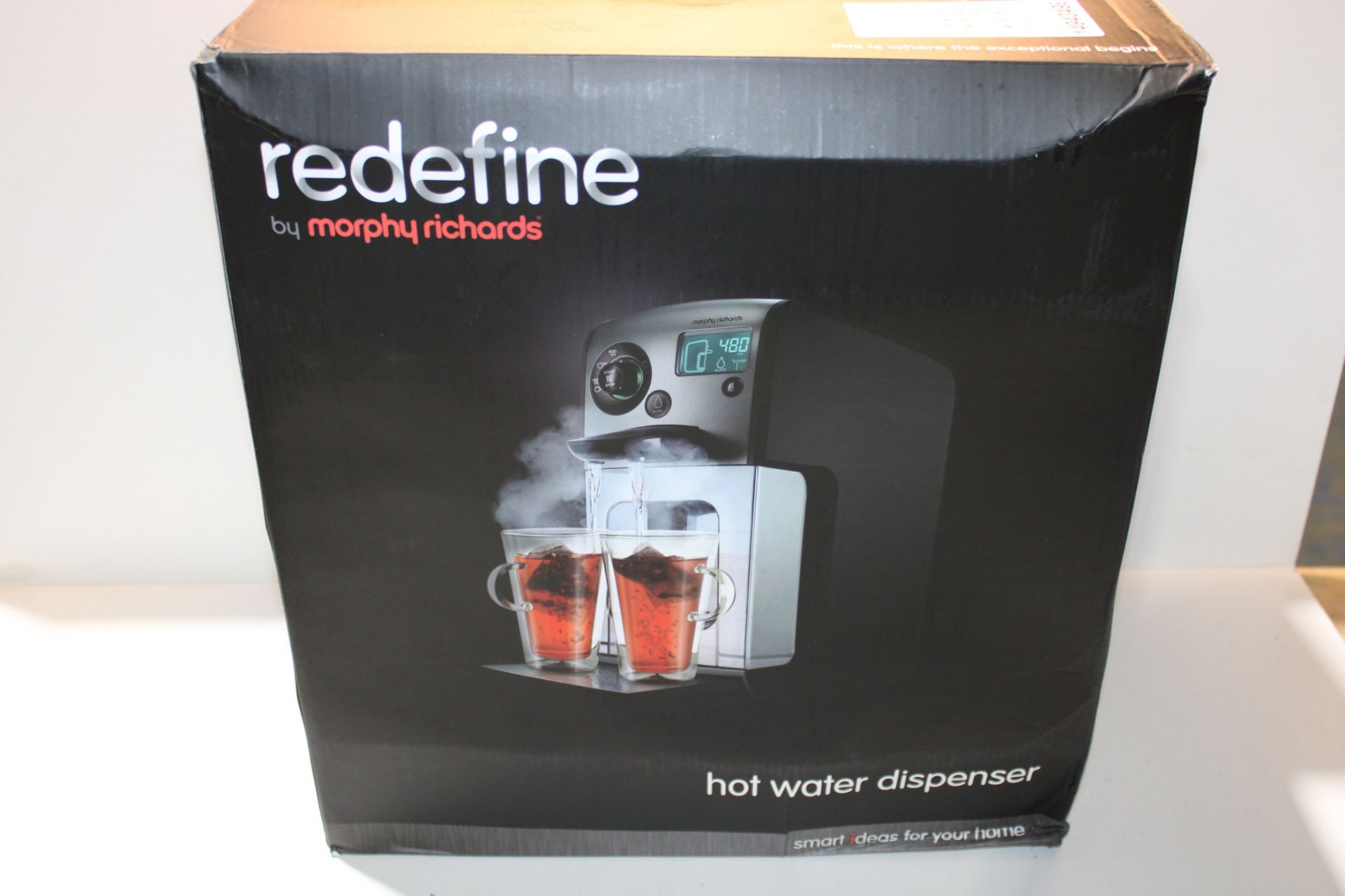 RRP £129.99 Morphy Richards Hot Water Dispenser 131004 Redefine Black 3L