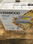 Kenwood Handmixer, 450W, 5 Speeds, Stainless Steel Kneaders and Beaters for Durability and