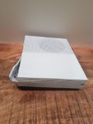UNBOXED XBOX 1S (AS YOU CAN SEE THE BACK IS BROKEN)Condition ReportAppraisal Available on Request-