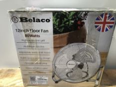 Metal floor fan 12" High velocity chrome free stand fan cooling fan industrial fan 3 speed desk