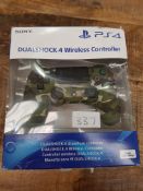 Sony PlayStation DualShock 4 Controller - Green Cammo £64.44Condition ReportAppraisal Available on