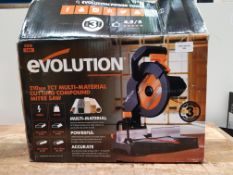 Evolution CMS825 210mm Compound Mitre Saw 240v £74.90Condition ReportAppraisal Available on Request-