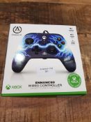 PowerA Enhanced Wired Controller for Xbox Series X|S - Arc Lightning, Gamepad, Wired Video Game