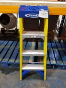 Fibreglass Stepladder 4 Tread £67.63Condition ReportAppraisal Available on Request- All Items are