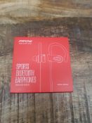 MPOW SPORTS BLUETOOTH EARPHONES Condition ReportAppraisal Available on Request- All Items are