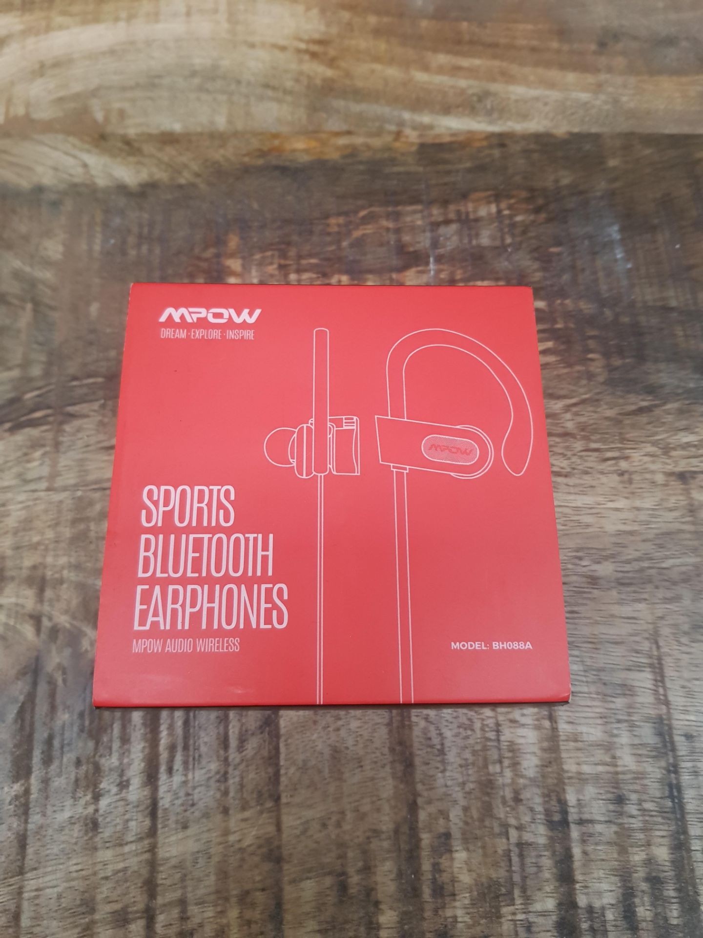 MPOW SPORTS BLUETOOTH EARPHONES Condition ReportAppraisal Available on Request- All Items are