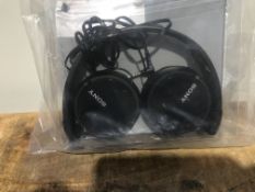 Sony MDR-ZX110AP Overhead Headphones with In-Line Control - Black £15.00Condition ReportAppraisal