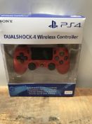 Sony PlayStation DualShock 4 Controller - Red £44.99Condition ReportAppraisal Available on