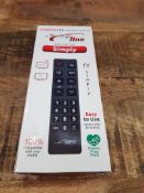UNIVERSAL REMOTE Simple TV Remote Control | Compatible with all brands £10.99Condition