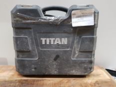 Titan TTB631SDS 5KG SDS Drill with 22 Accs 240v £73.46Condition ReportAppraisal Available on