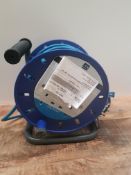 MASTERPLUG 25M CABLE REEL 4 SKT 10A £28.20Condition ReportAppraisal Available on Request- All
