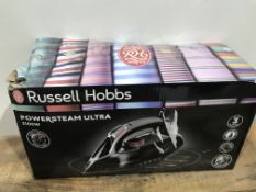 Russell Hobbs Powersteam Ultra 3100 W Vertical Steam Iron 20630 - Black and Grey £44.99Condition