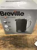 Breville VKT092 Flow Electric Kettle, 1.7 L, 3 KW Fast Boil, Grey £32.00Condition ReportAppraisal