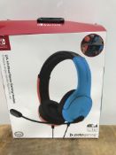 PDP LVL40 Wired Stereo Headset for NS -Joycon Blue/Red £21.74Condition ReportAppraisal Available